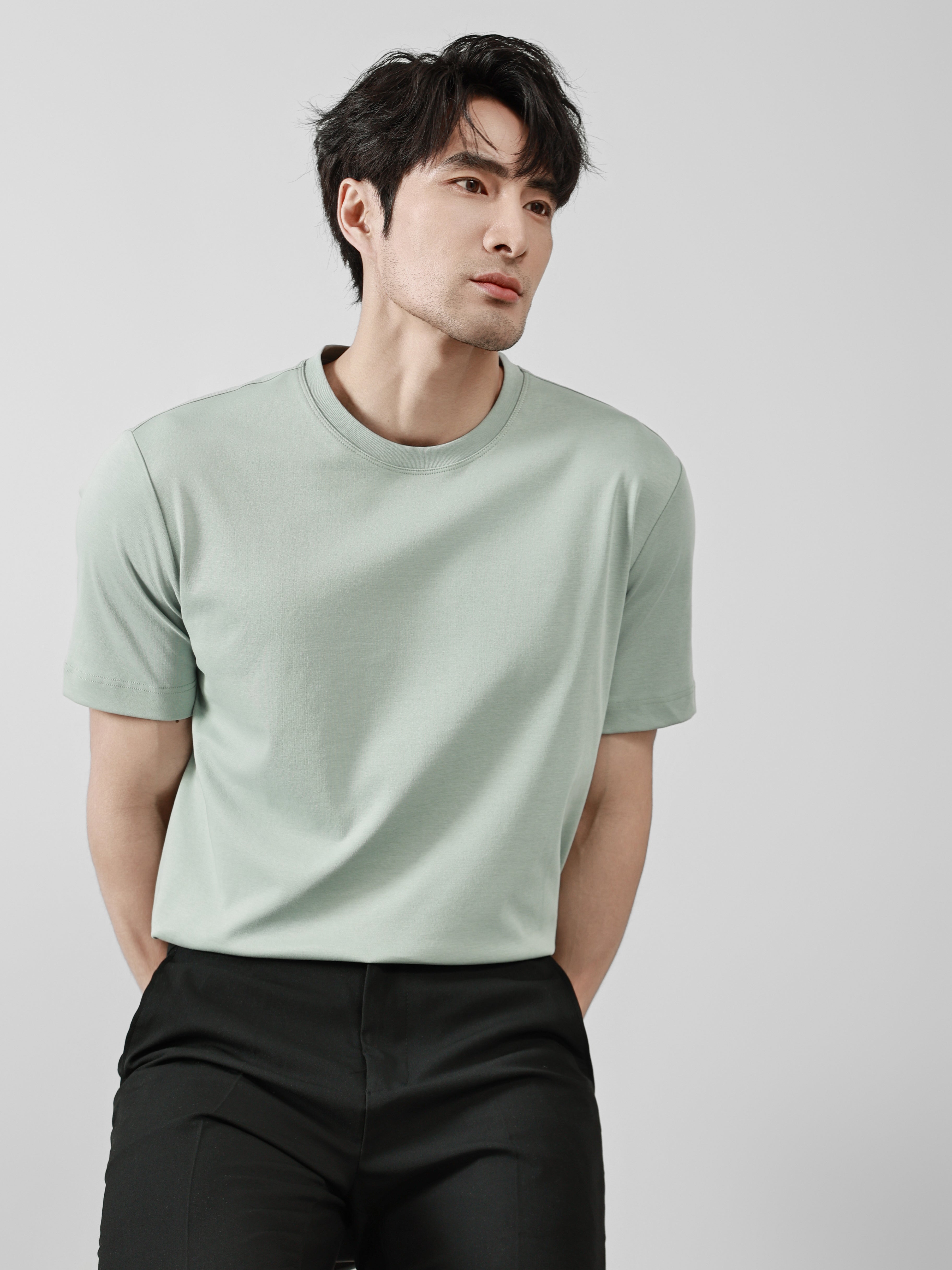 Business Ready Round Neck T Shirt