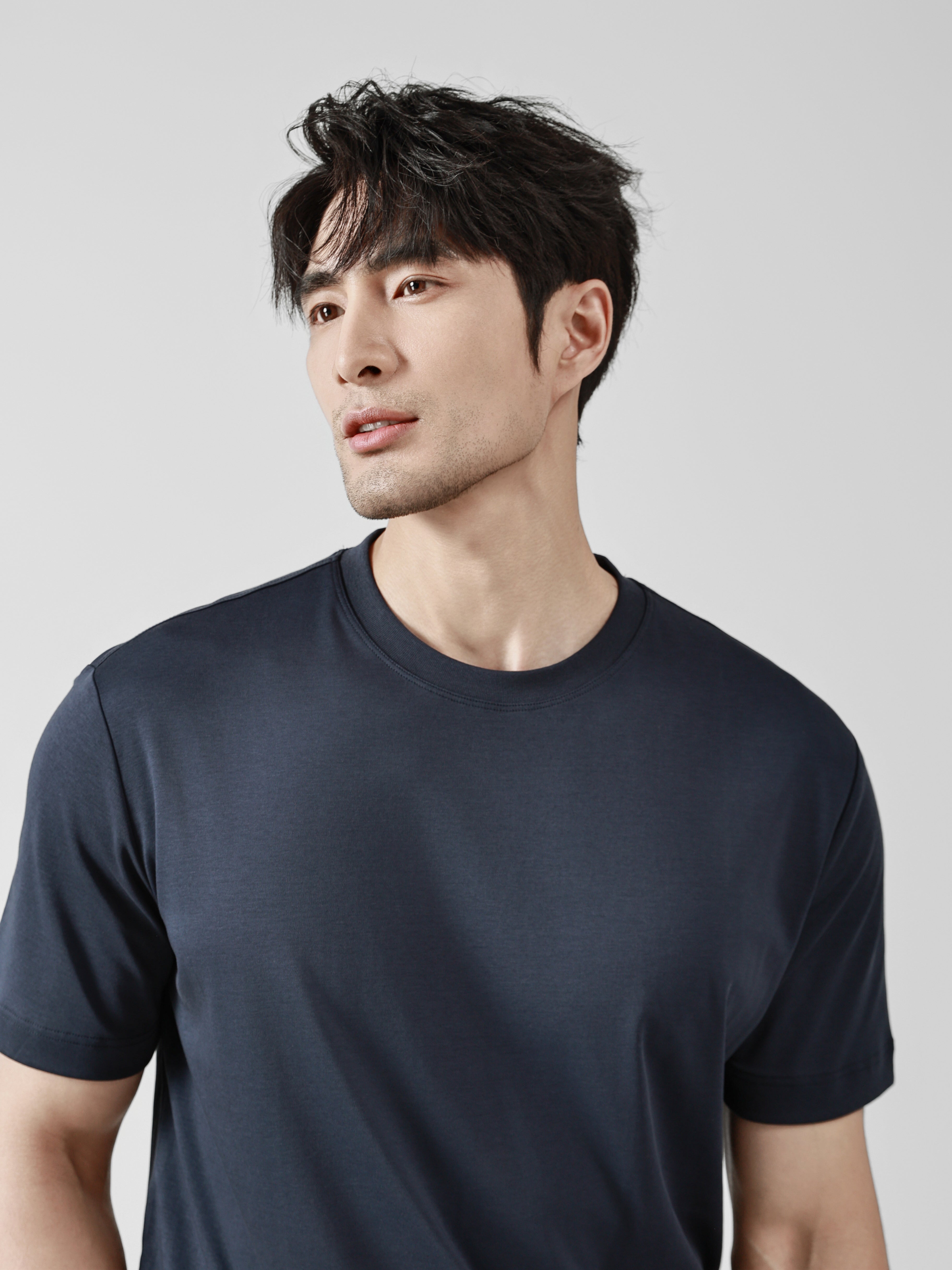 Business Ready Round Neck T Shirt