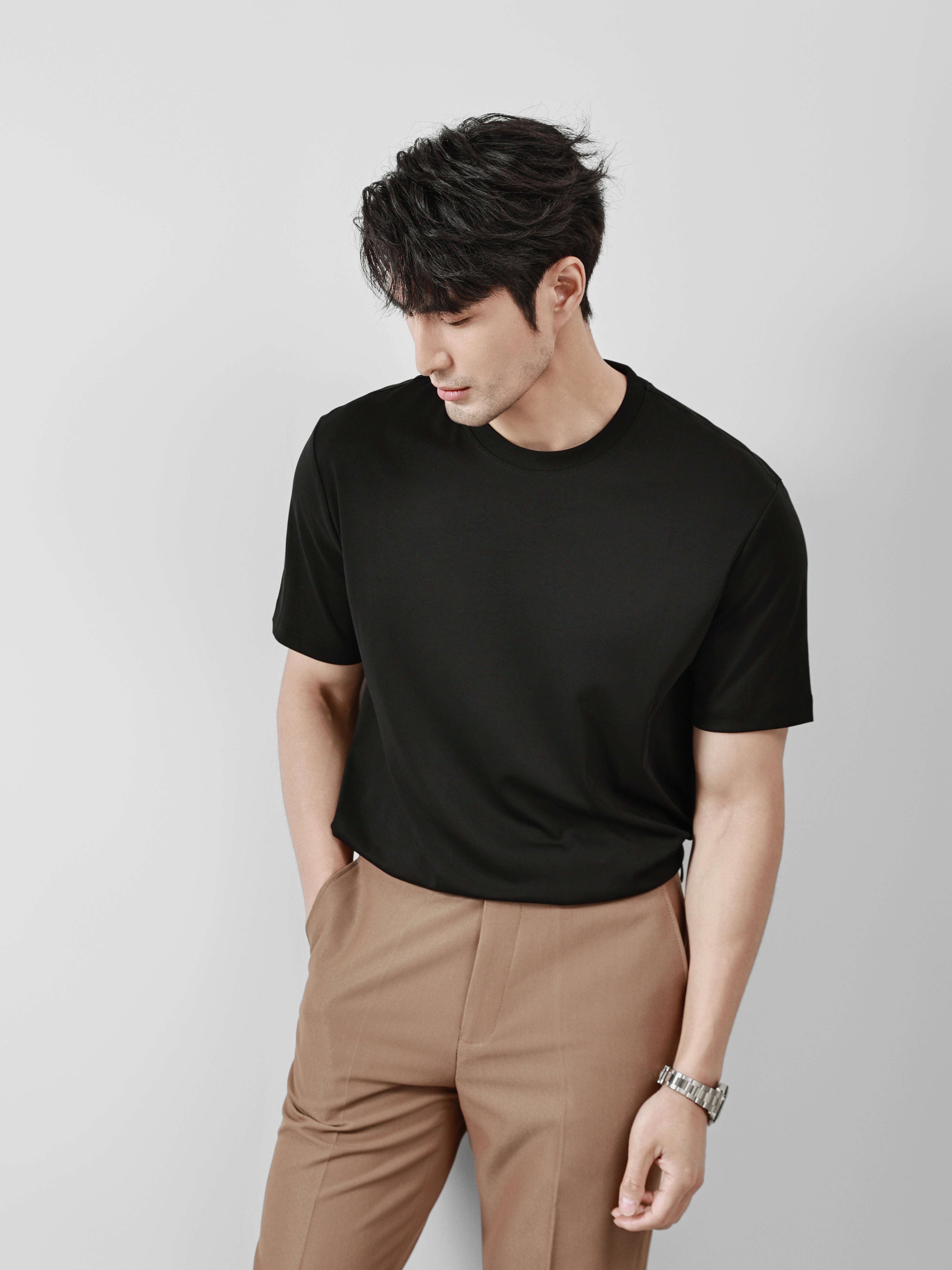 Business Ready Round Neck T Shirt