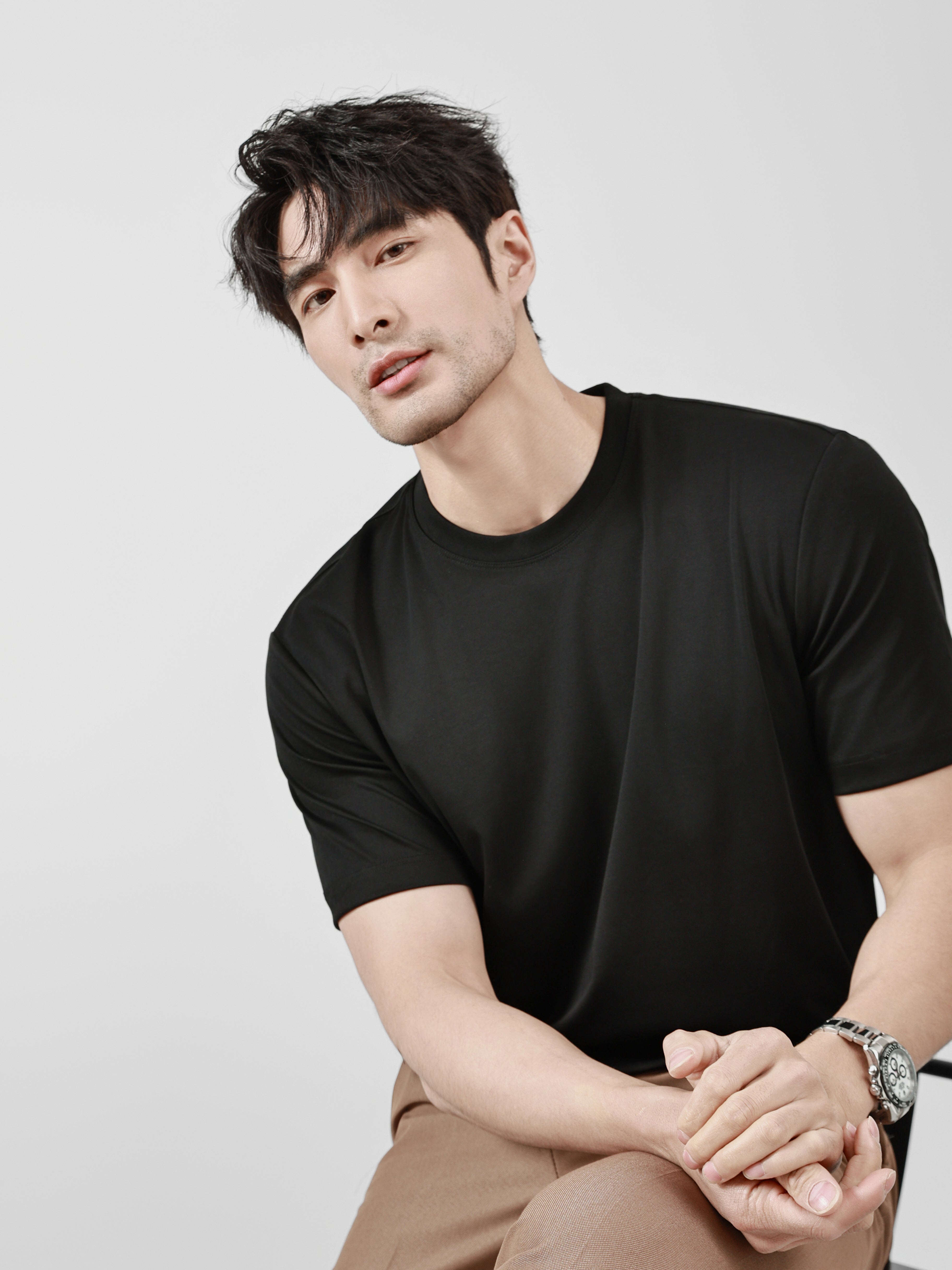 Business Ready Round Neck T Shirt