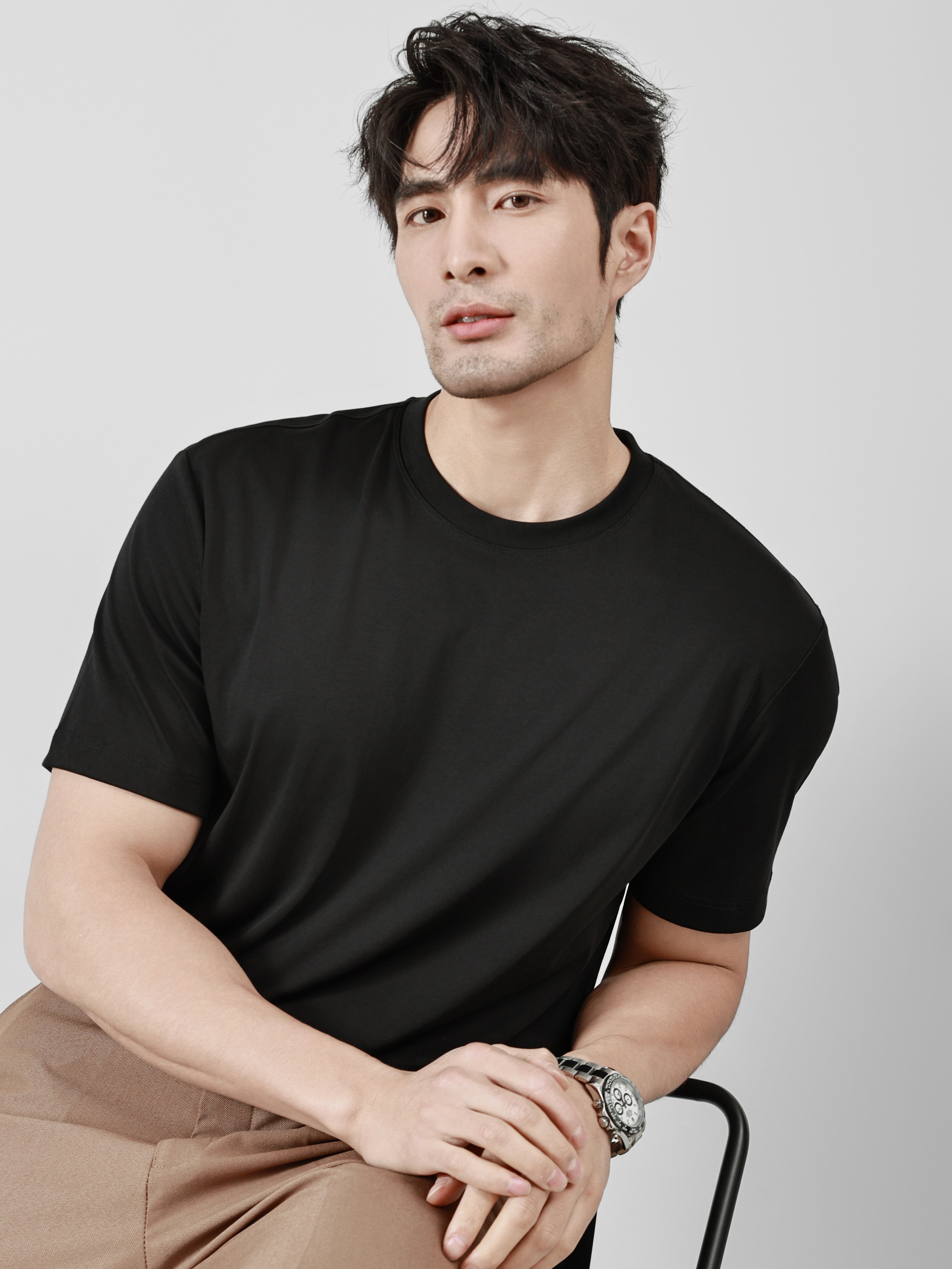 Business Ready Round Neck T Shirt