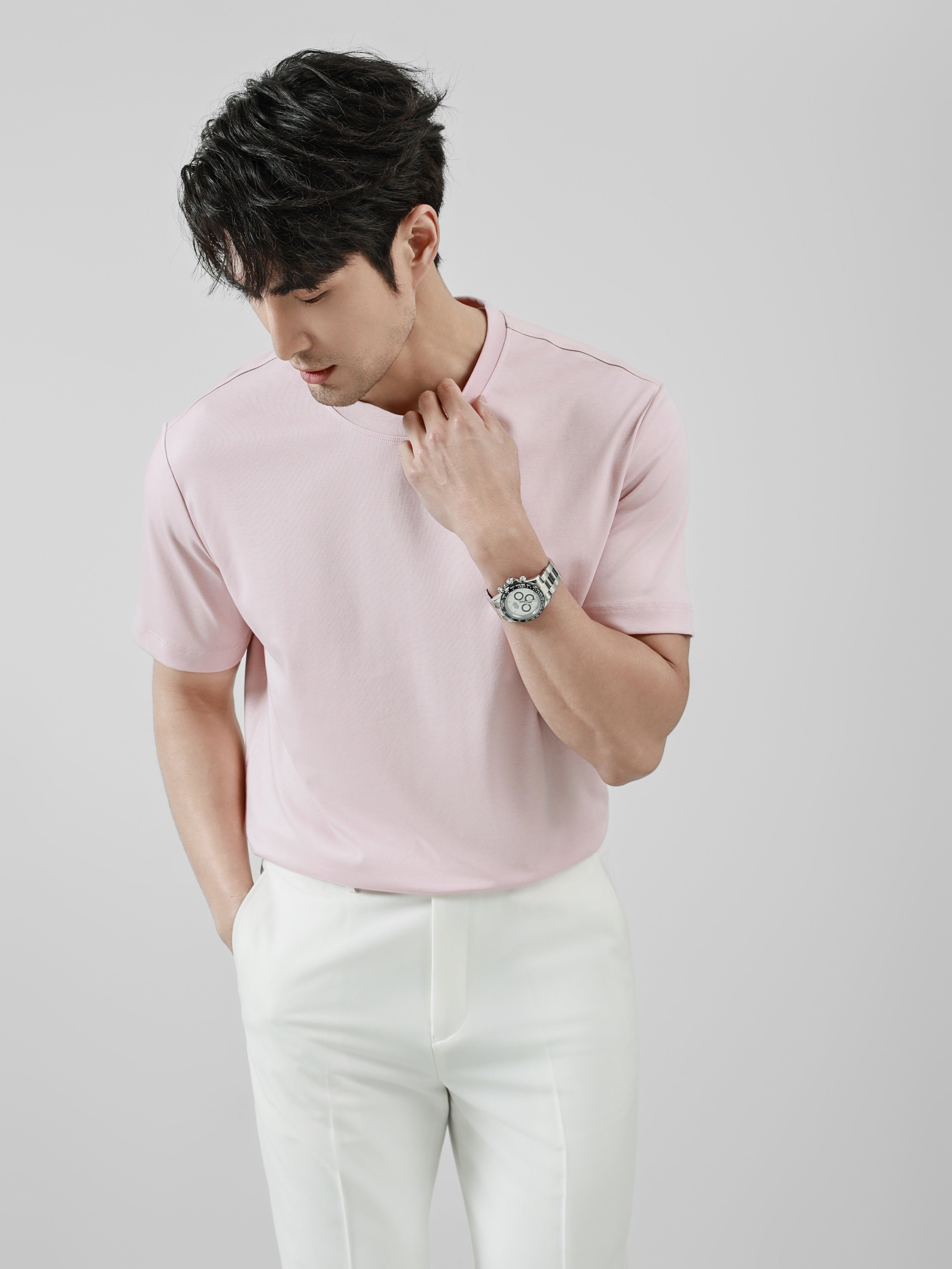 Business Ready Round Neck T Shirt