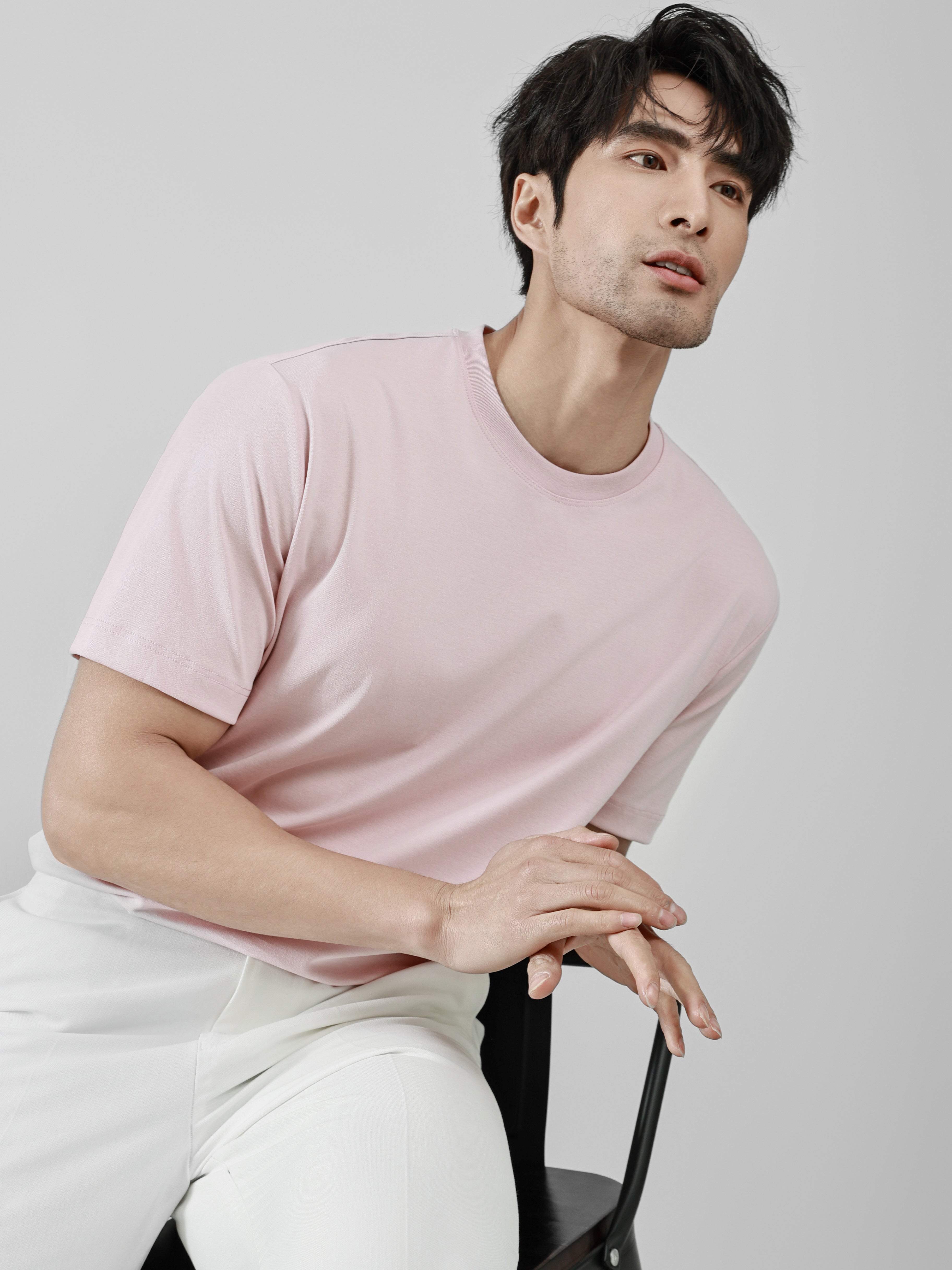 Business Ready Round Neck T Shirt