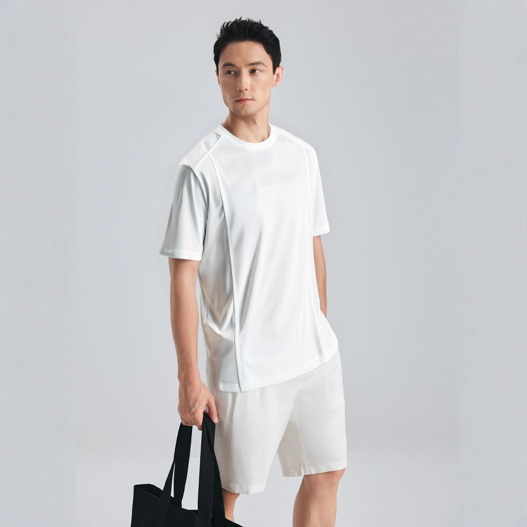 CoolWeave Paneled Tee